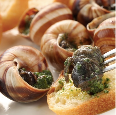 Be sure to go for some escargot