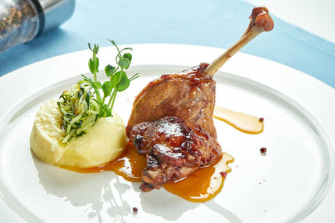 Confit de canard duck confit tin