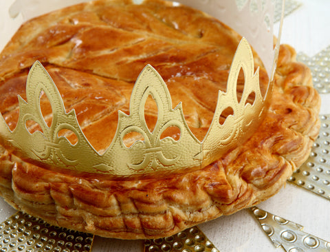 Voici une galette des rois à la frangipane