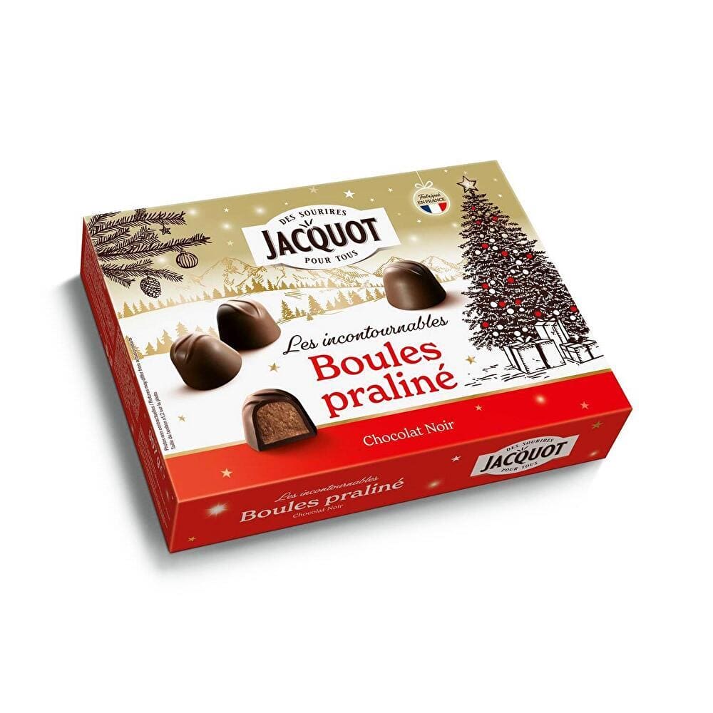 JACQUOT Dark chocolates praline balls – Mon Panier Latin
