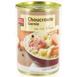 BELLE FRANCE Sauerkraut with White Wine - 400g