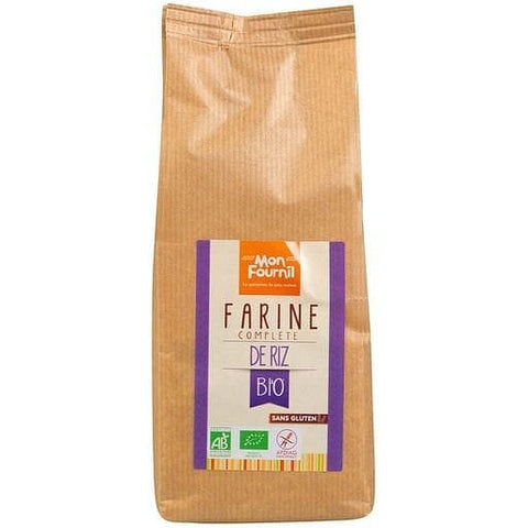 Mon Fournil Bio farine complete de riz 400g freeshipping - Mon Panier Latin