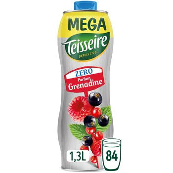 Teisseire Raspberry Syrup Bottle 1.3cl