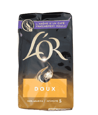L'Or Cafe moulu doux 100% arabica 250g freeshipping - Mon Panier Latin