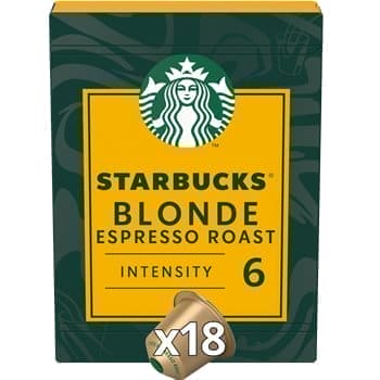 Starbucks Blonde Espresso Roast x18