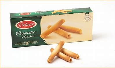 Delacre Russian cigarette biscuits 230g