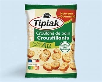Tipiak Crispy Garlic Bread Croutons 75g