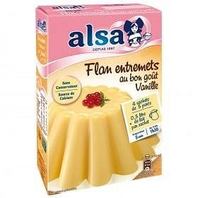 Alsa Preparation flan vanille 192 g freeshipping - Mon Panier Latin