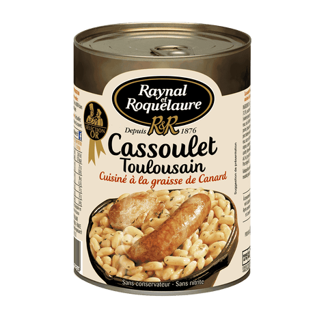 Raynal & Roquelaure Cassoulet toulousain cuisine a la graisse de canard 840g freeshipping - Mon Panier Latin