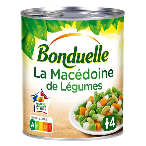 Bonduelle Macedoine de legumes de France, sans conservateur 530g freeshipping - Mon Panier Latin