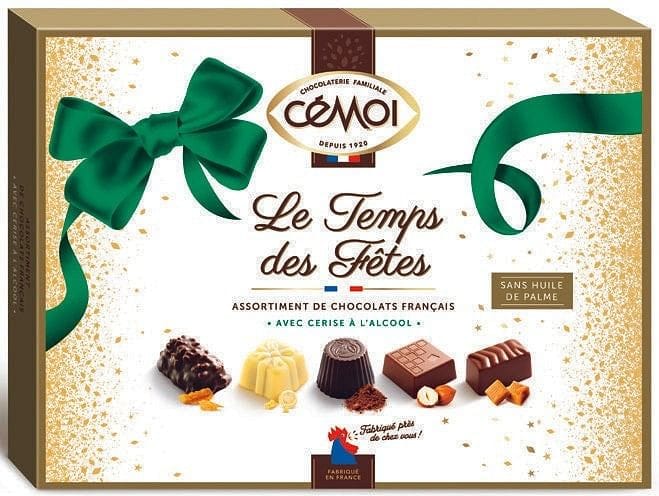 Cemoi French chocolate assortment Le temps des fetes