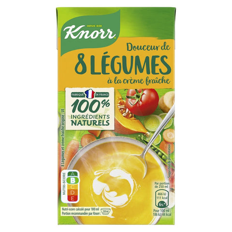 Knorr Soupe douceur de 8 legumes a  la creme fraiche 0.5L freeshipping - Mon Panier Latin