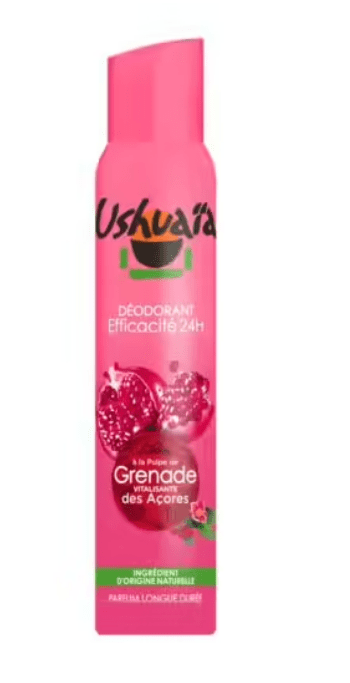 Deodorant 24h pulpe de grenade USHUAIA le spray de 200mL