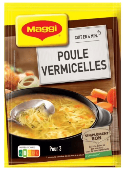 KNORR - 1l soupe deshydratee poule aux vermicelles knorr