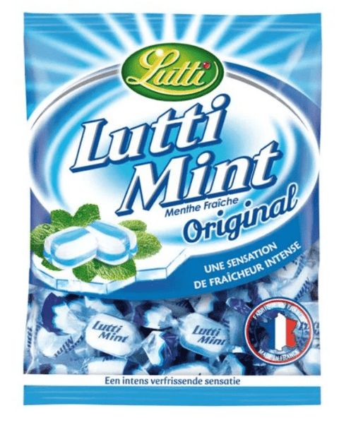 LUTTI Fresh Mint Candies LUTTI 250g Pack