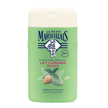 Le Petit Marseillais Creme de douche au Lait d'Amande douce 250ml freeshipping - Mon Panier Latin