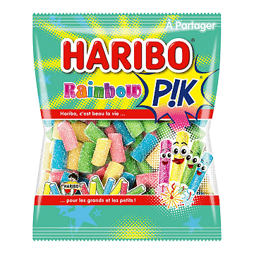 Haribo Bonbons Rainbow Pik 200g freeshipping - Mon Panier Latin