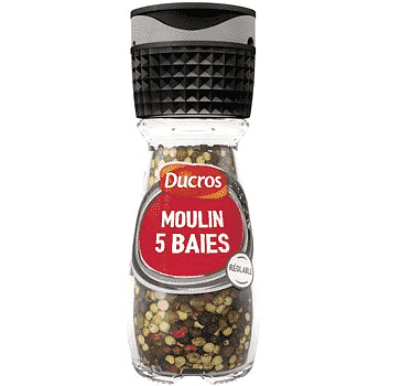 Ducros Moulin 5 Baies 26g freeshipping - Mon Panier Latin