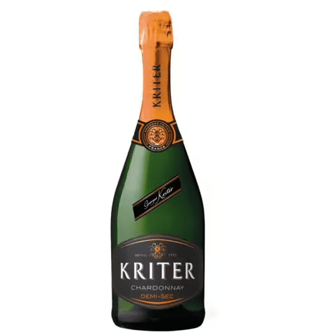 KRITER Vin mousseux demi sec Chardonnay 12%vol. - 75cl