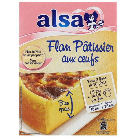 Alsa Preparation flan patissier aux oeufs 2x10 parts 720g freeshipping - Mon Panier Latin