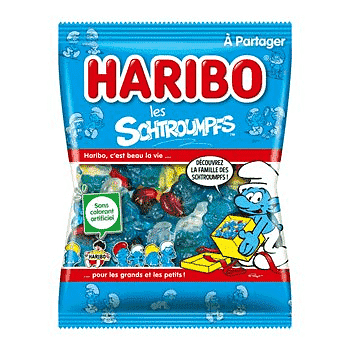 Haribo Schtroumpfs 300g freeshipping - Mon Panier Latin