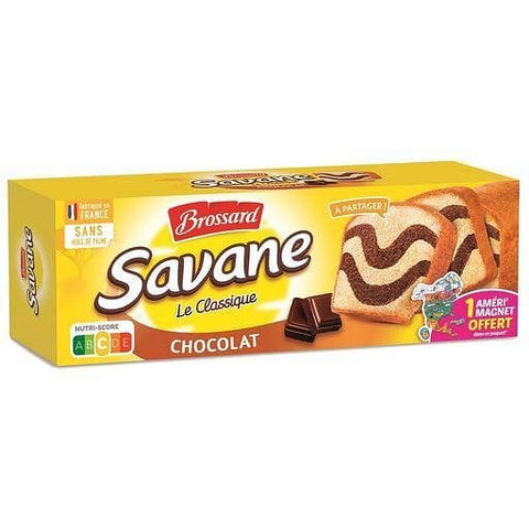 Brossard Savane Classique, marbre au chocolat sans huile de palme 310g freeshipping - Mon Panier Latin