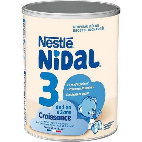 Nestle Nidal 3 lait de croissance en poudre des 12 mois 800g freeshipping - Mon Panier Latin
