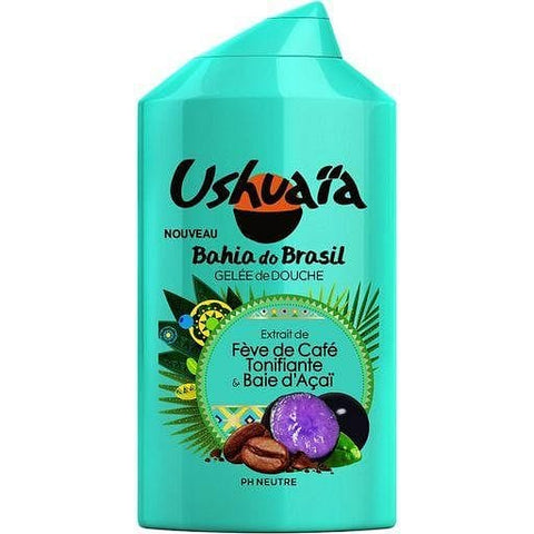 Ushuaia Gelee de douche bahia do Brasil feve de cafe et baies d'aa§ai 250ml freeshipping - Mon Panier Latin