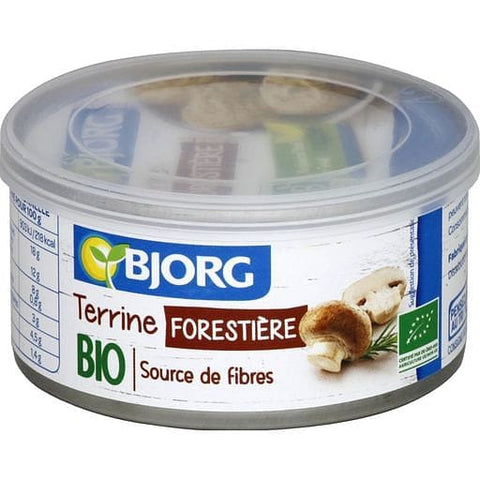 Bjorg Terrine forestiere bio veggie 125g freeshipping - Mon Panier Latin