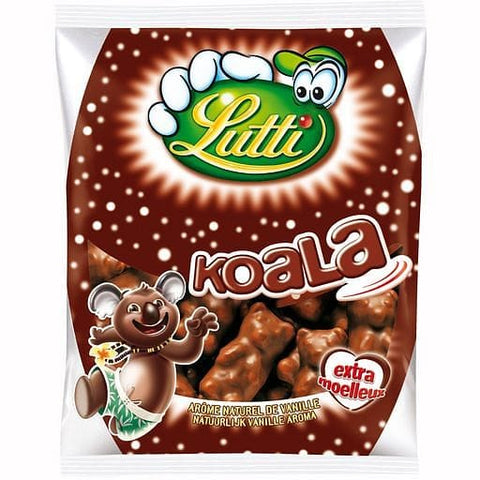 Lutti Koala guimauve chocolat lait ara´me vanille 185g freeshipping - Mon Panier Latin