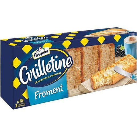 Pasquier Tartine Grillettine au Froment - x18 - 242g freeshipping - Mon Panier Latin