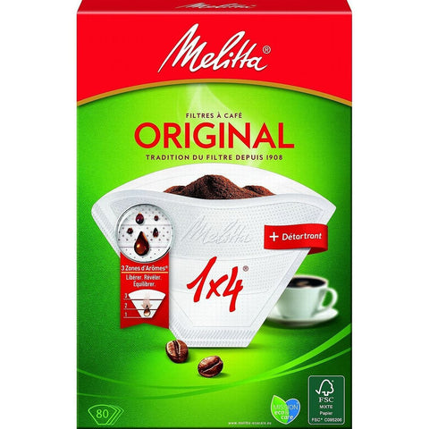 Melitta Filtre a  cafe x80 filtres freeshipping - Mon Panier Latin