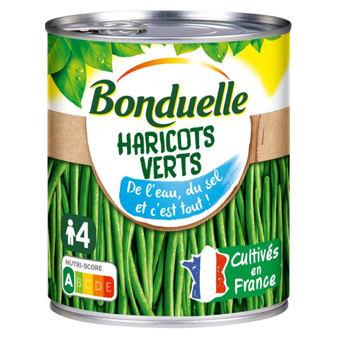 Bonduelle Haricots verts Extra fins - 800g freeshipping - Mon Panier Latin