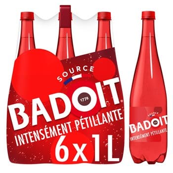 ***PROMO*** Badoit Intensely sparkling red mineral water 6x1l