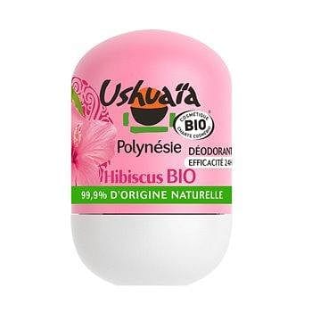 Ushuaia Deodorant bille Hibiscus Bio 50ml freeshipping - Mon Panier Latin