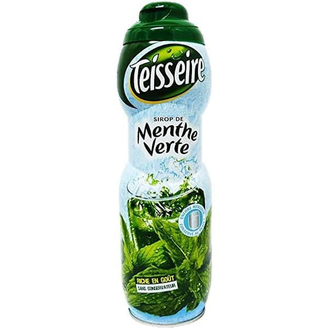Teisseire Sirop parfum menthe verte 60cl freeshipping - Mon Panier Latin