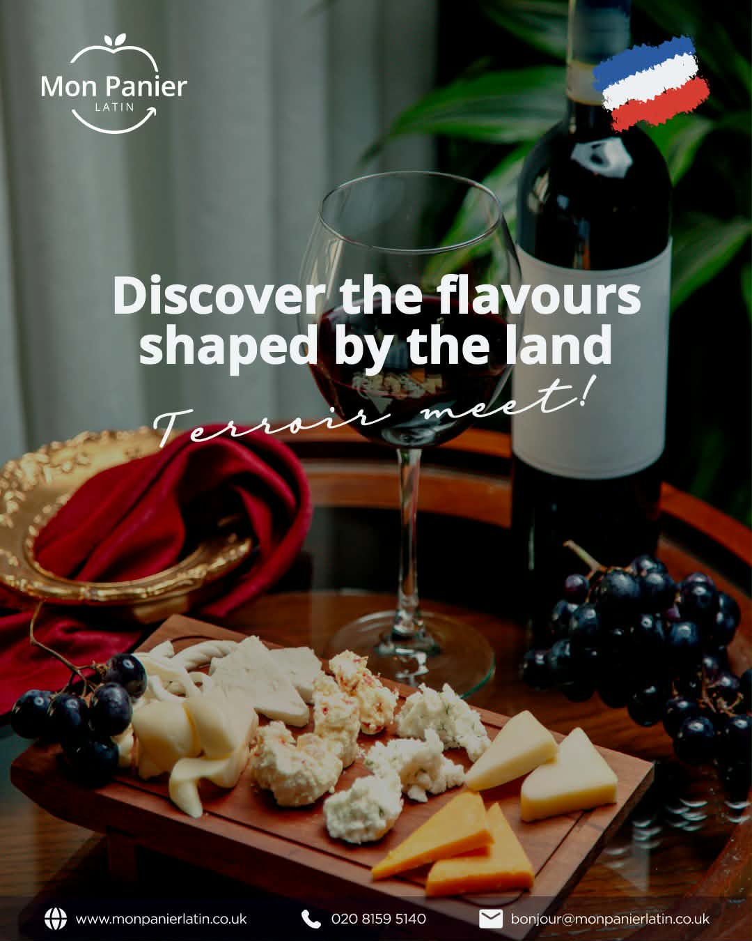 Discover the flavour shaped by the land