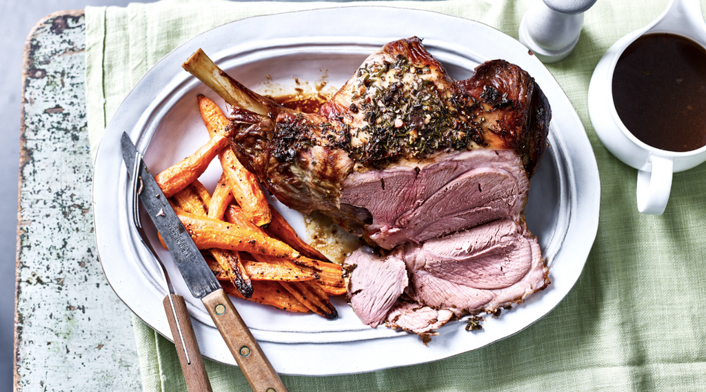Roasted Leg of Lamb : What is the cooking time for a leg of lamb?