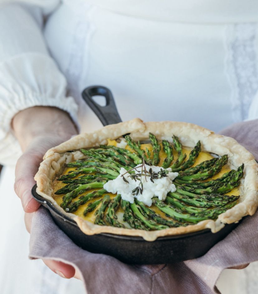 Spring on a Plate: Elegant Asparagus Tart