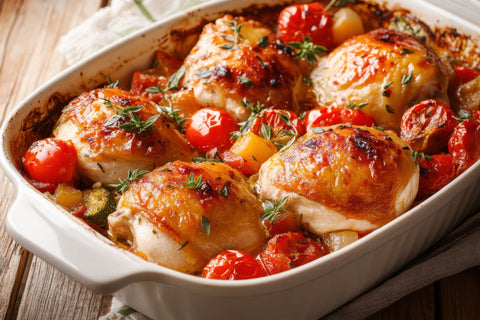 Le Poulet Basquaise