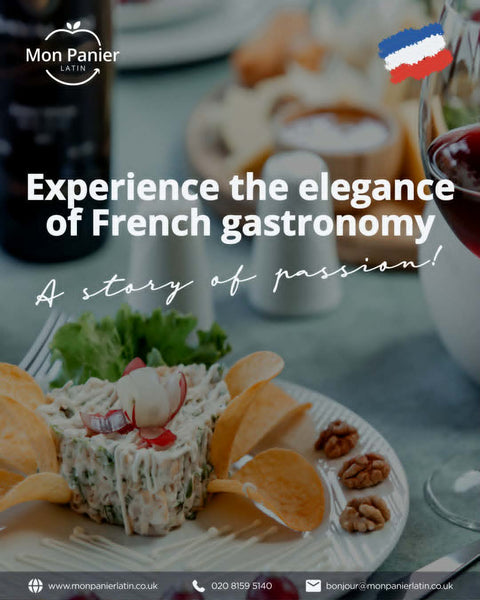 Experience the elegance of french gastronomy