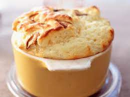 Soufflé aux champignons et fromage de chèvre