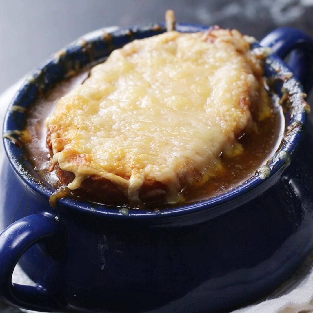 Soupe à l'Oignon à la française façon Alain Ducasse