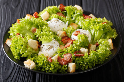 Lyonnaise Salad Traditional French Food