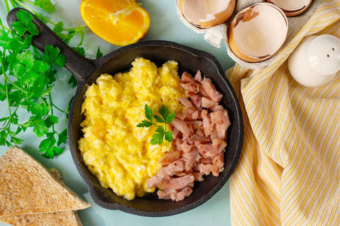 French scrambled eggs French food UK