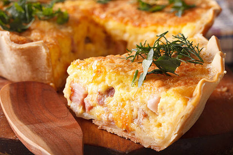 Quiche Lorraine Authentic French food