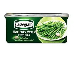 Cassegrain Haricots verts extra-fins 110 g