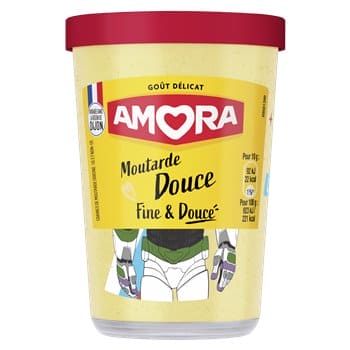 Amora - Moutarde douce 190g
