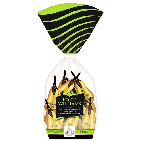 ABTEY Sachet poire williams 10 chocolats fourrés à la liqueur - 200g