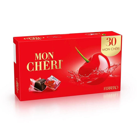 Mon Cheri - Chocolat liqueur cerise la boite de 30 - 315 g